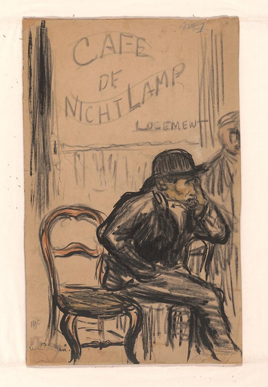 Café De Nichtlamp, logement aan de Zandstraat 51 te Rotterdam