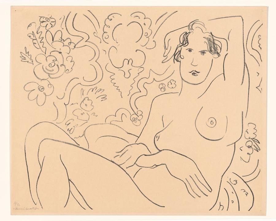 Seated Female Nude