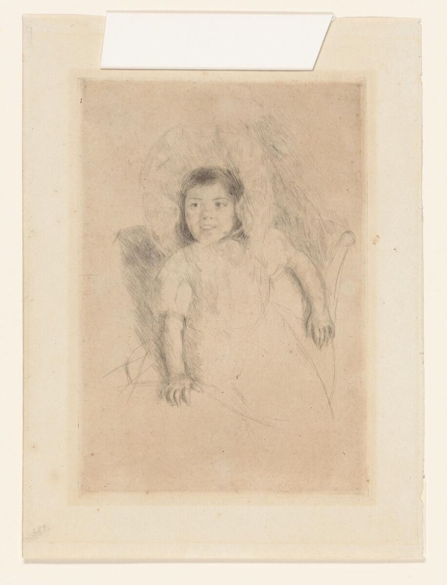 Jeannette Wearing a Bonnet