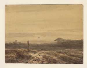 landschap-met-karkas-en-kraaien