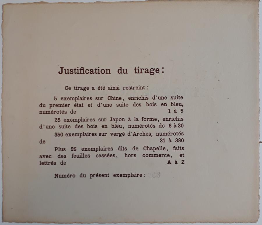 Colophon of 'Images de l'arrière'