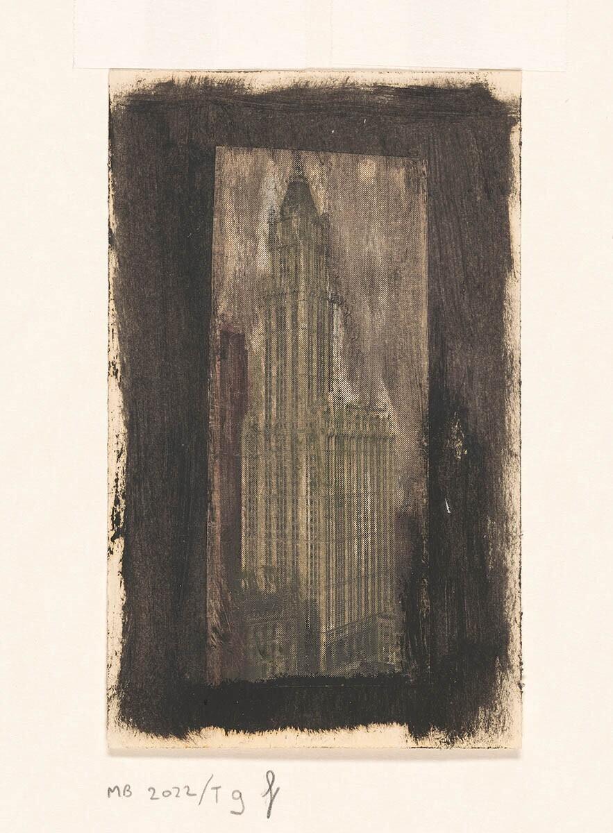 Woolworth Building 1913 60 Stories (Woolworth gebouw 1913 60 verdiepingen)