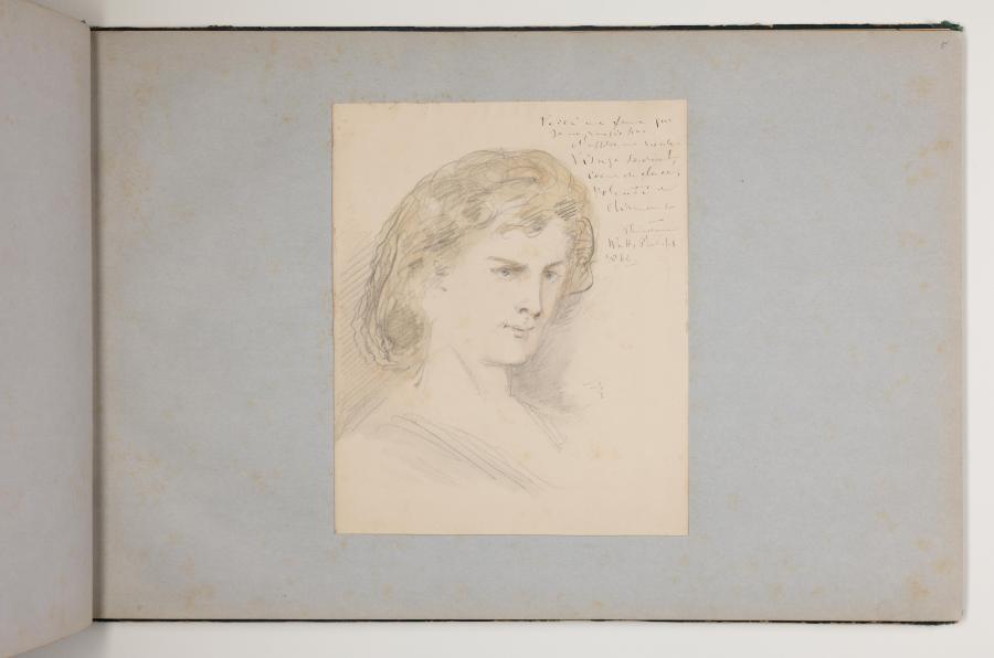 Portret van een jonge vrouw