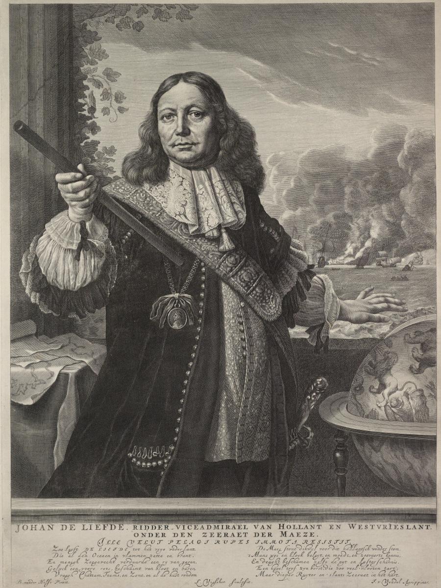 Portret van Johan de Liefde