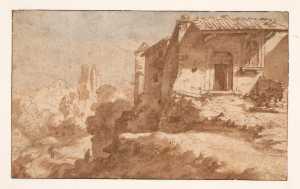 italian-landscape-with-a-house-on-a-hill