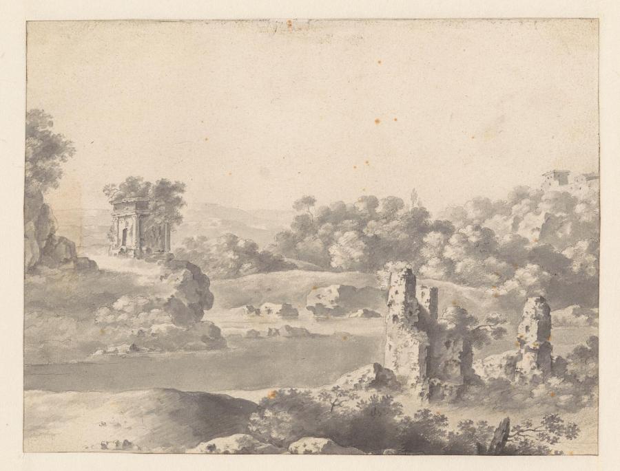 Italiaans heuvellandschap