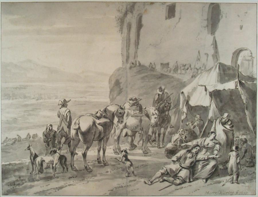 An Army Camp