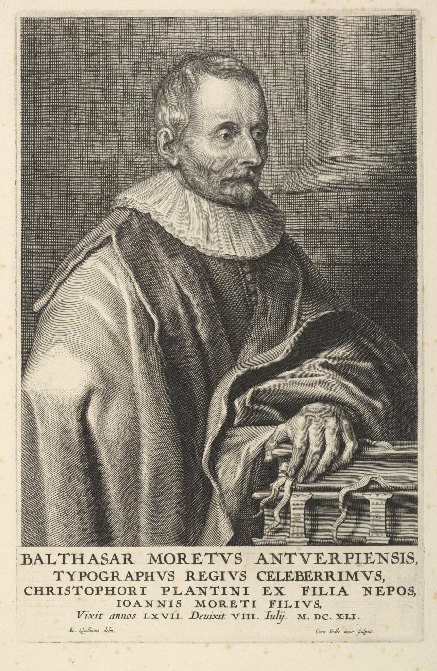 Portrait of Balthasar Moretus