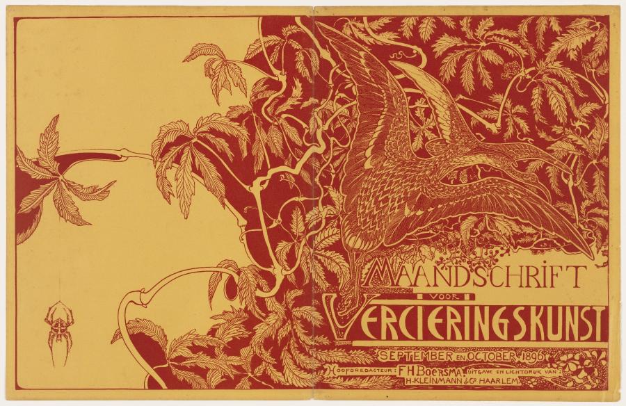 Cover for: Monthly Magazine for Decorative Art Harlem, September/October 1896