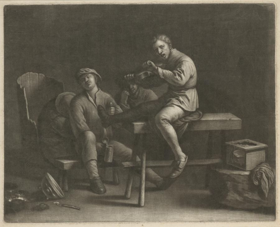De violist en de drie drinkebroers