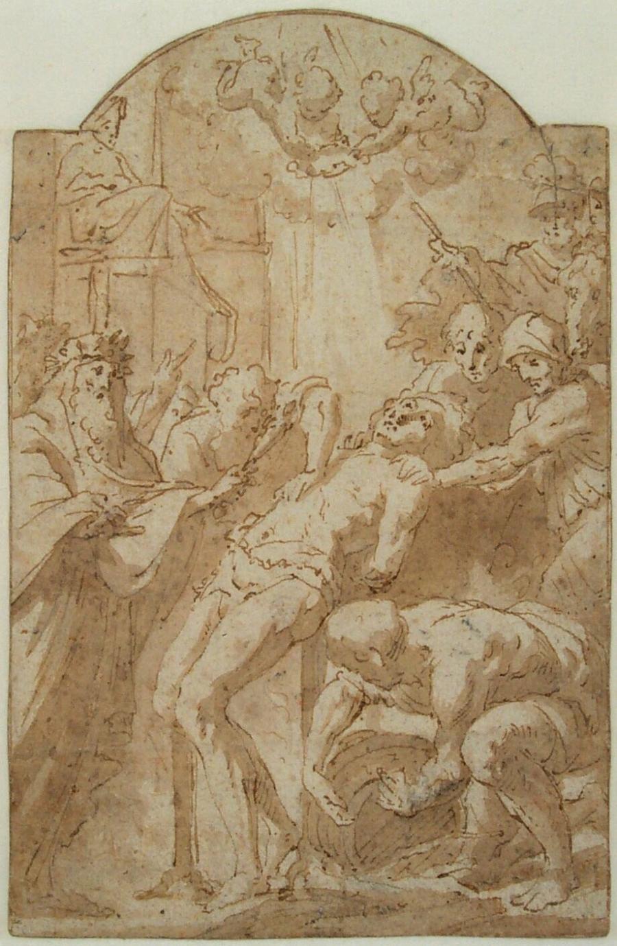 The Martyrdom of St Lawrence