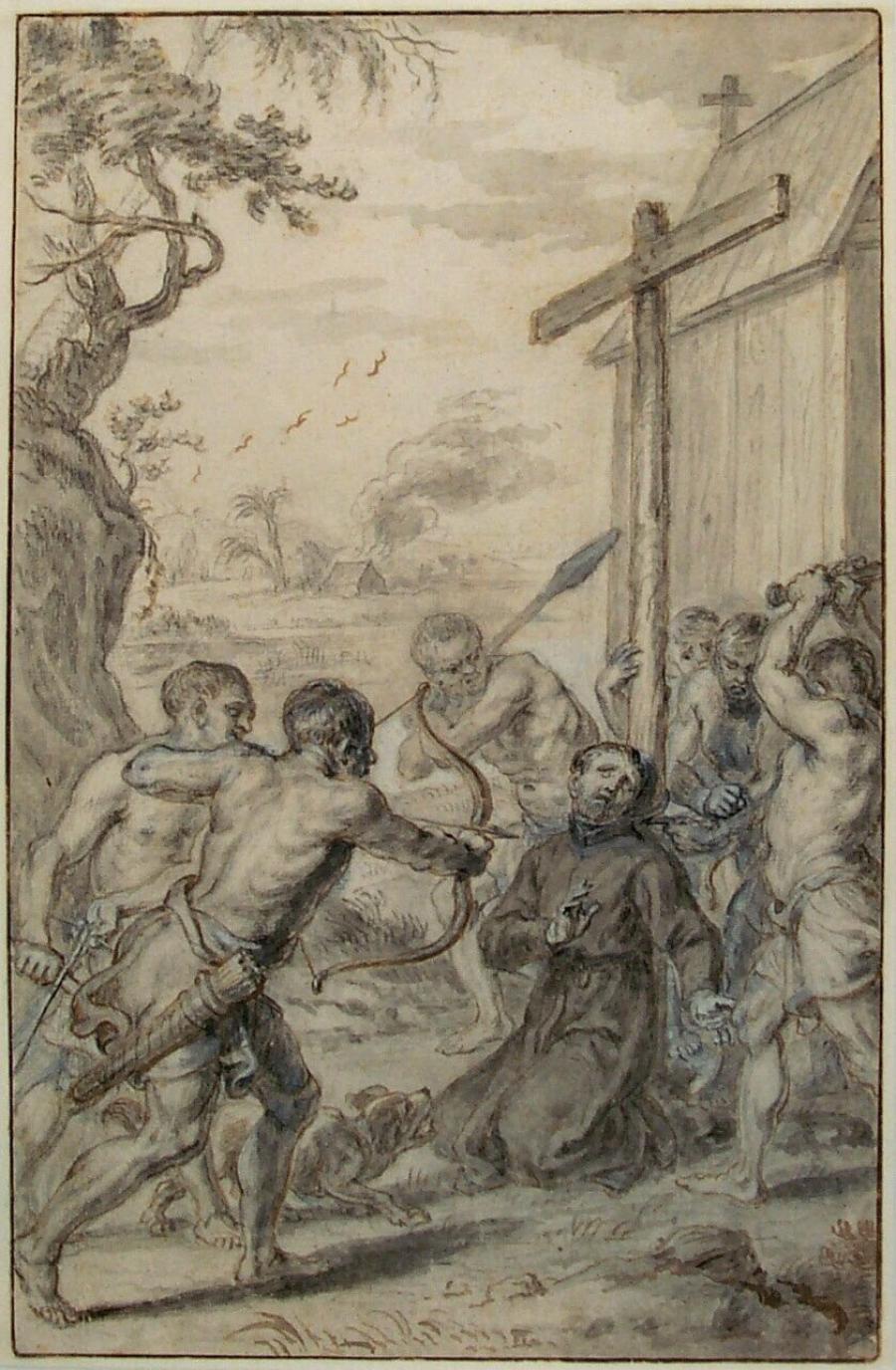 The Martyrdom of father Cornelis Beudin