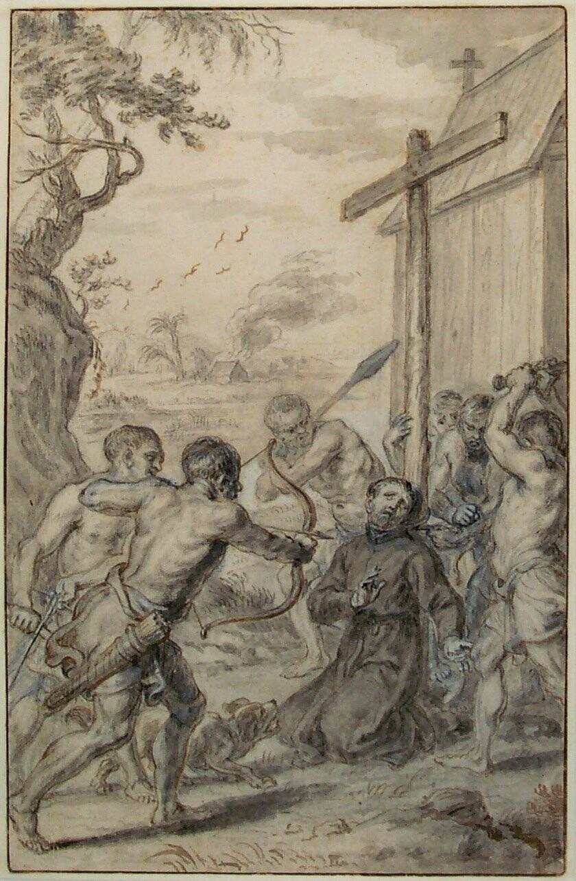 The Martyrdom of father Cornelis Beudin