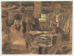 papermaking-by-hand-in-the-paper-mills-of-apeldoorn-coucher-and-vatman-at-work