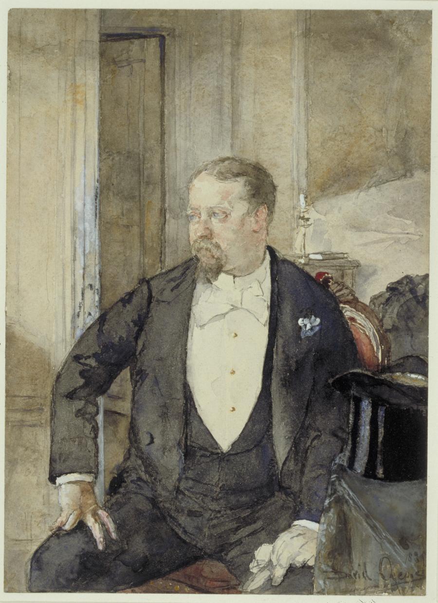 Portrait of the Artist's Twin Brother Pieter Oyens (1842-1894)