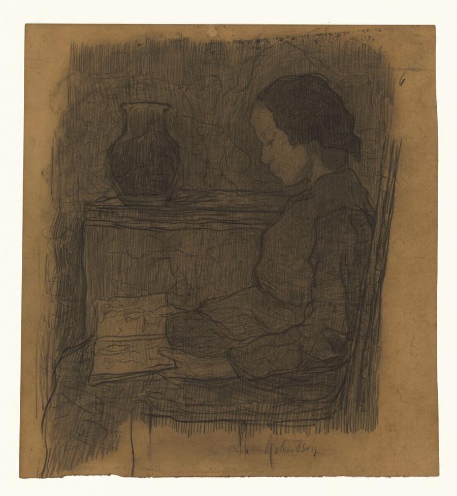 Girl Reading a Book