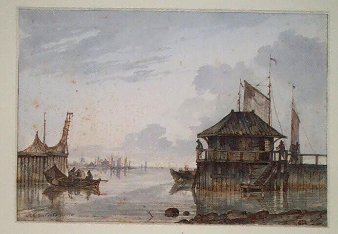 Small Harbour (at the IJ in Amsterdam?)
