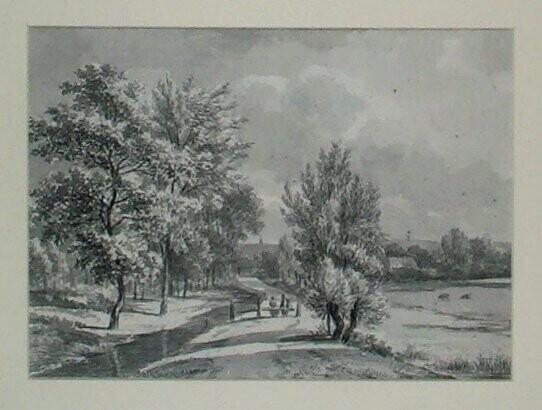 The Road between Nijmegen and Grave (Gelderland and Noord-Brabant Provinces)