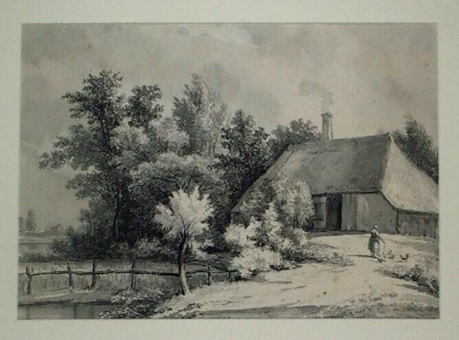A  Farm near Grave (Noord-Brabant Province)