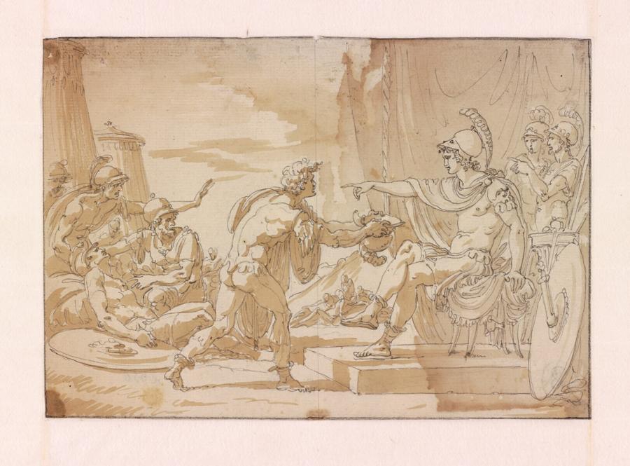Achilles and Patrocles (?)