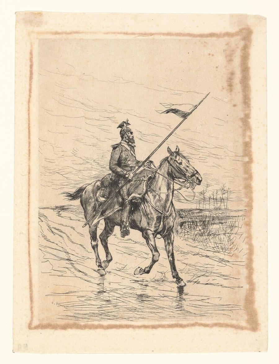 Ulaan te paard