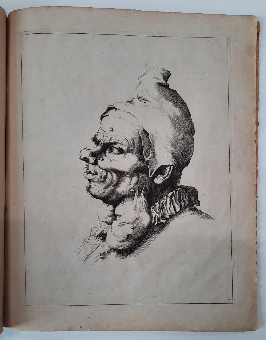 Study of a grotesque Face