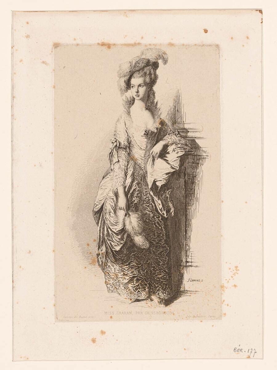 Miss Graham, par Gainsborough