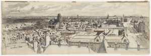 panorama-van-rotterdam-voor-het-bombardement