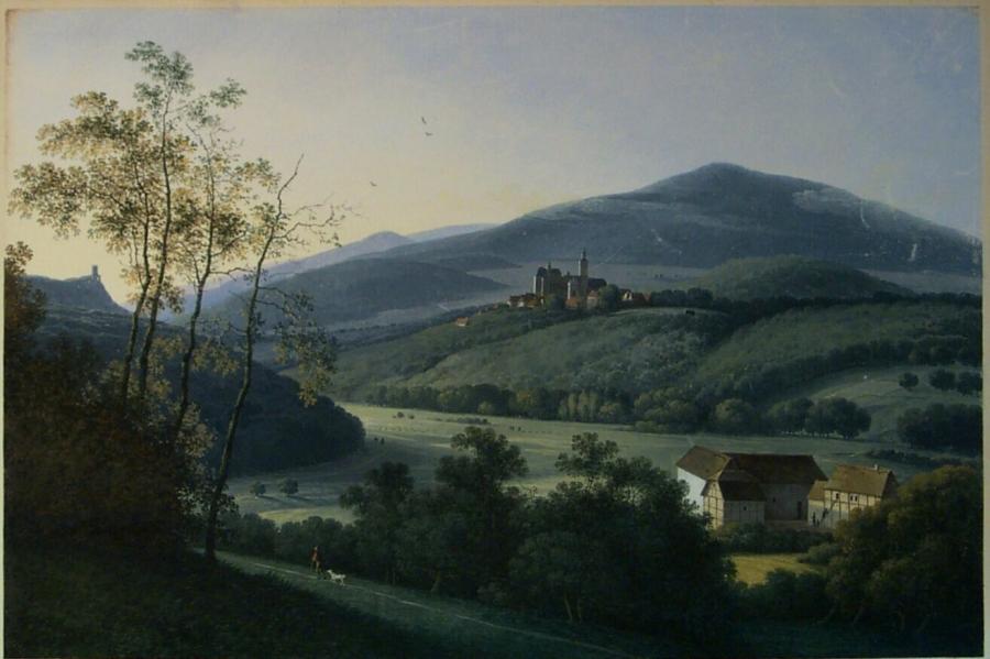 Mountainous Landscape in Germany