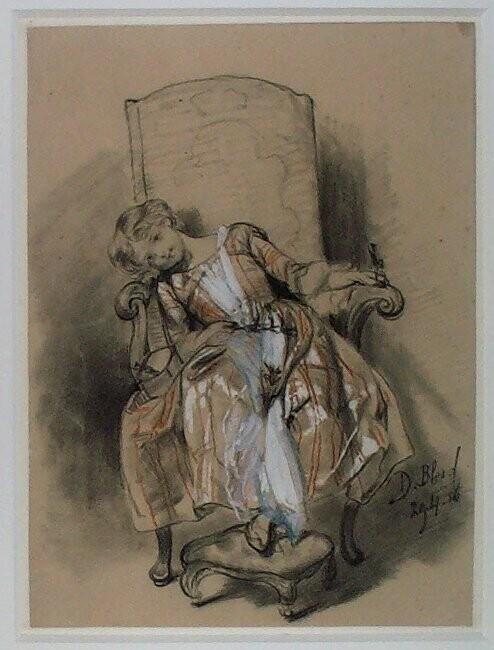 Girl in an Armchair