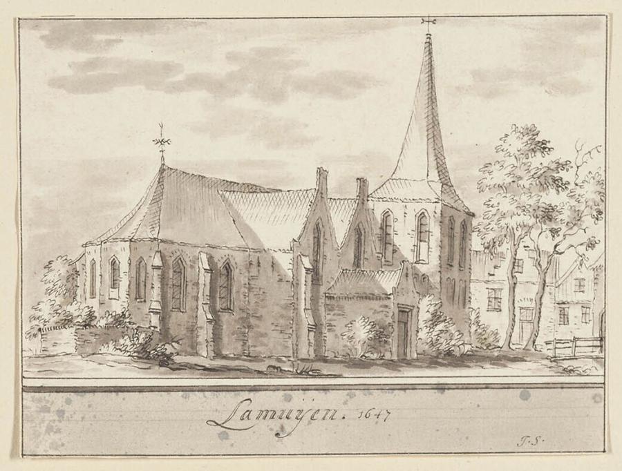 De kerk te Leimuiden