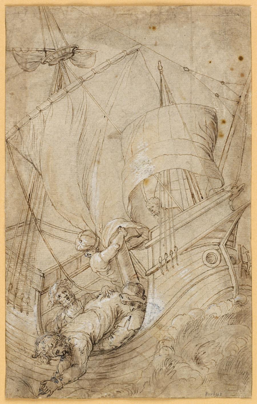 Jonah Thrown Overboard