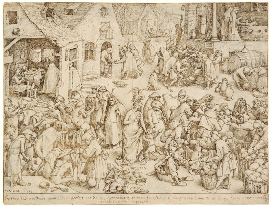 Een van de zeven deugden: Caritas (Naastenliefde)