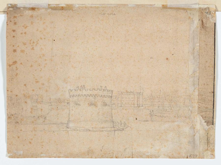 Sketch of Harbour Entrance with Bastion