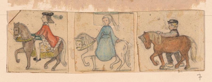 Drawing for the Collection of Nursery Rhymes 'Handje-plak', S.L. van Looy, Amsterdam s.a. [1900]