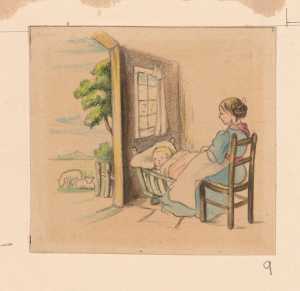 tekening-voor-de-bundel-kinderrijmpjes-handje-plak-s-l-van-looy-amsterdam-z-j-1900
