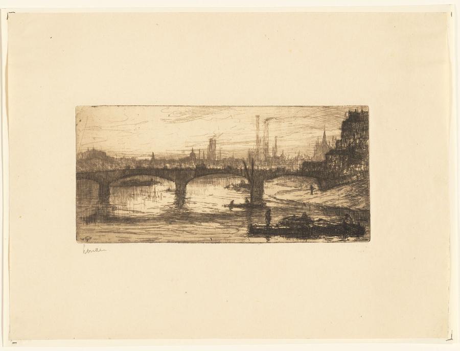 Bridge over the Thames in London