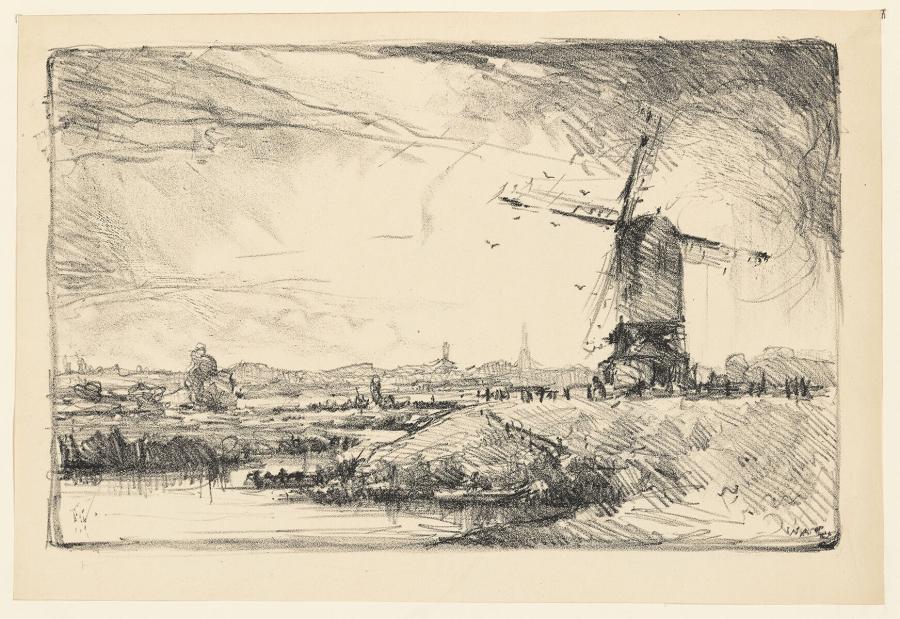 Windmill near Leiden