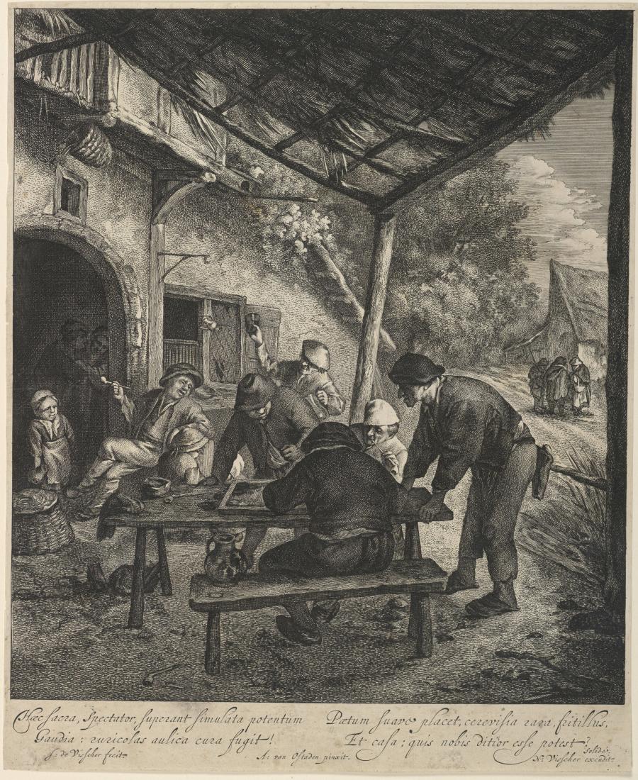 De trictracspelers