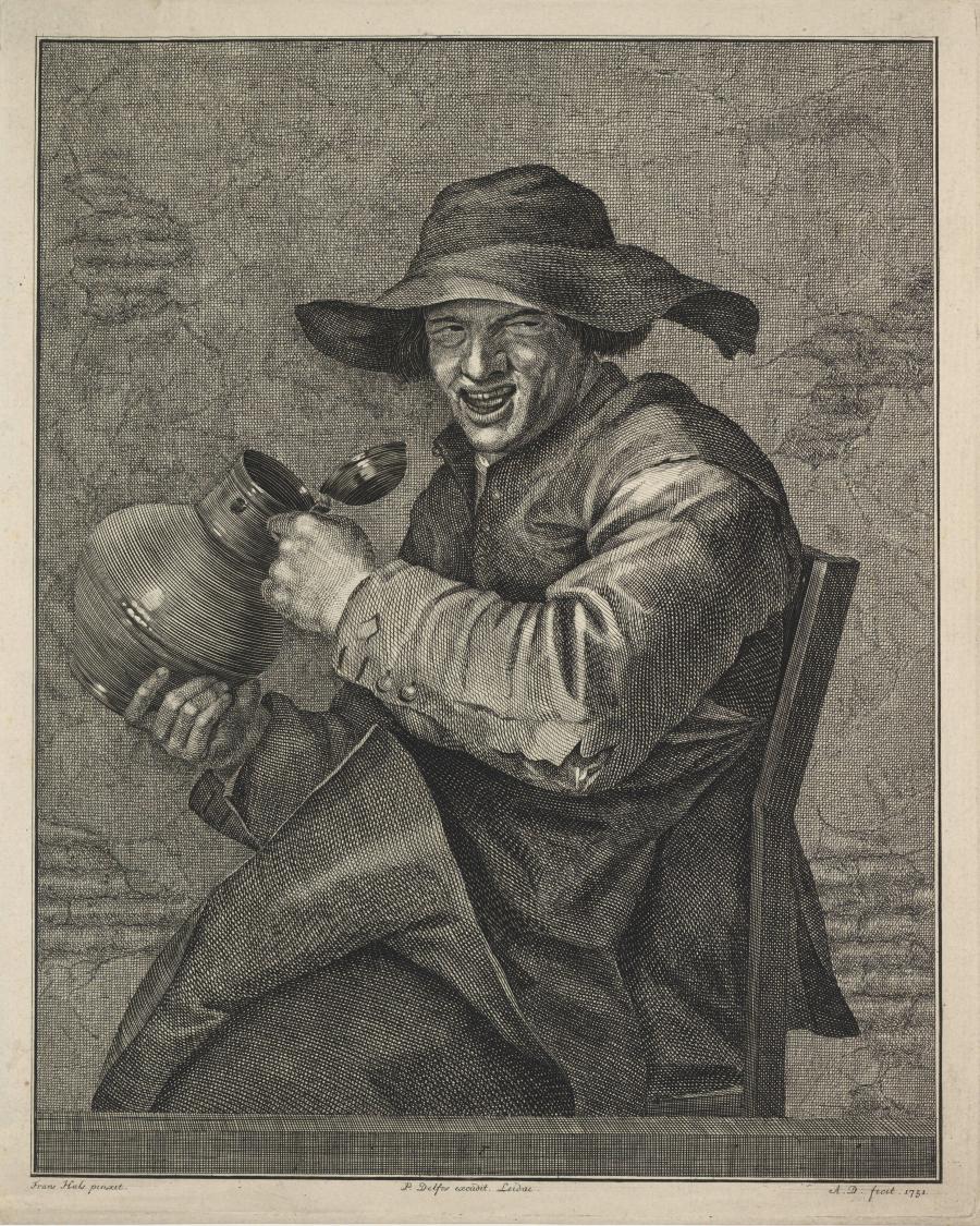 Sitting Man with a Jug