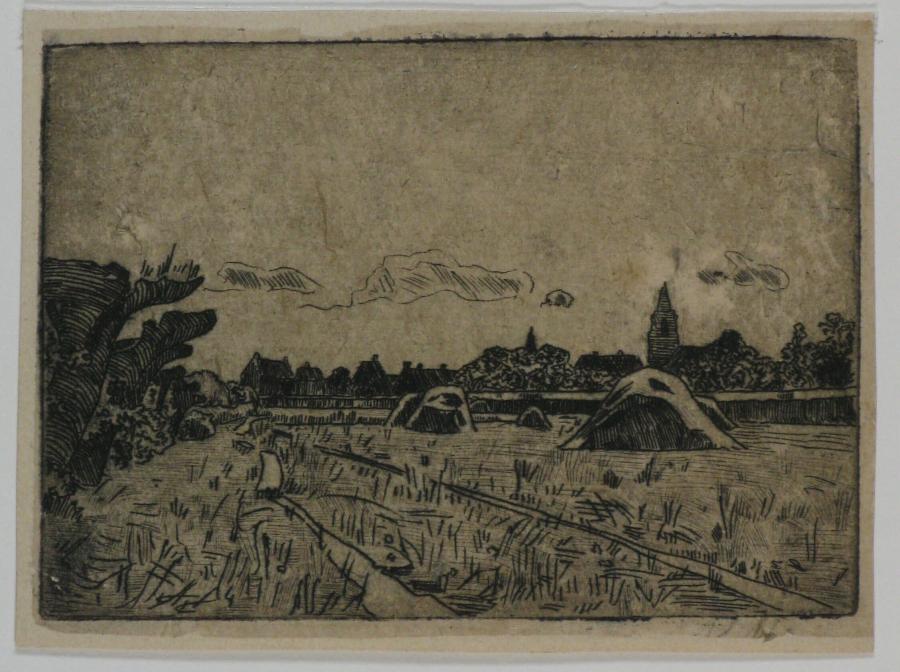 View of a village

