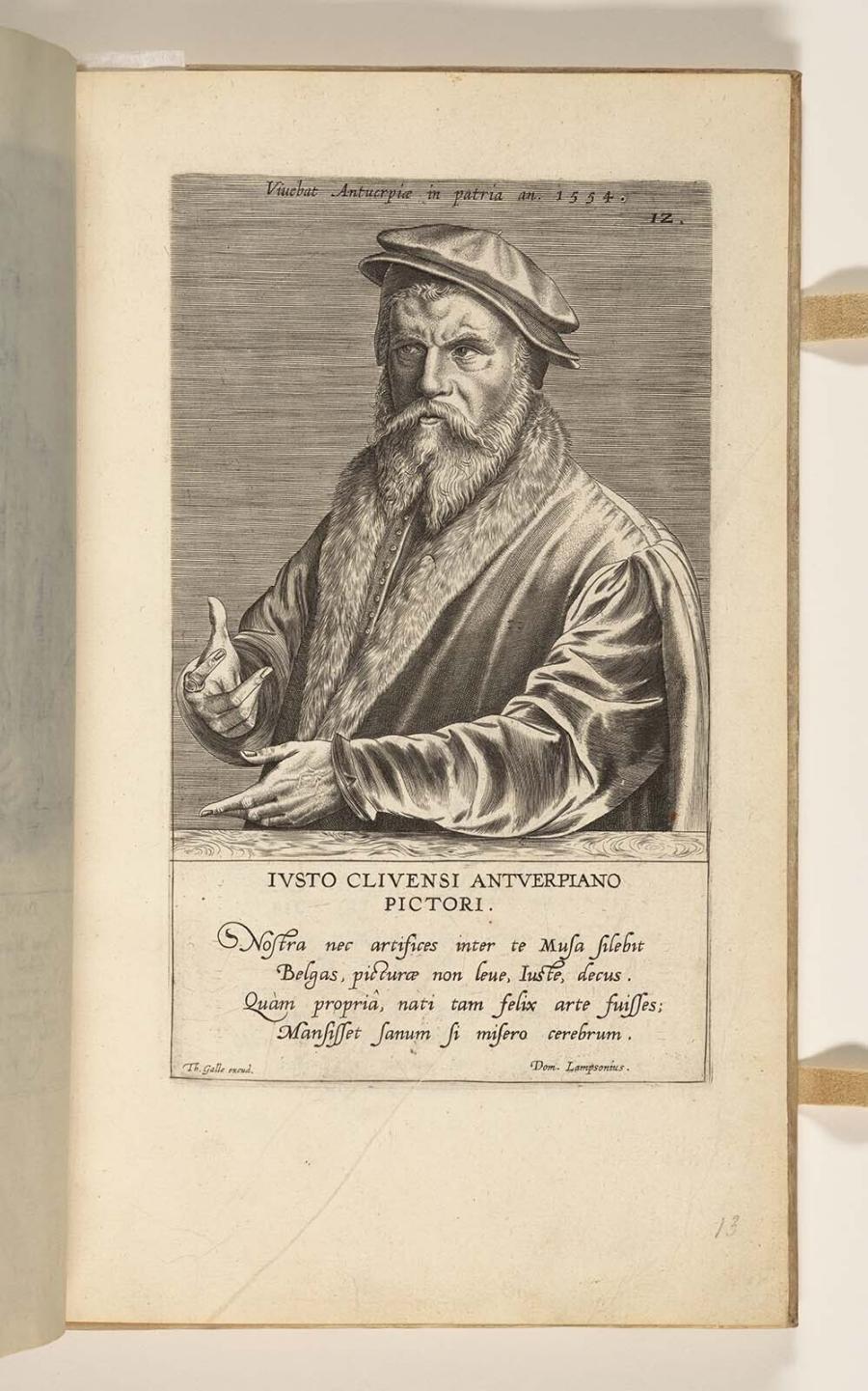 Ivsto Cliviensi Anverpiano pictori (Joost van Cleve)