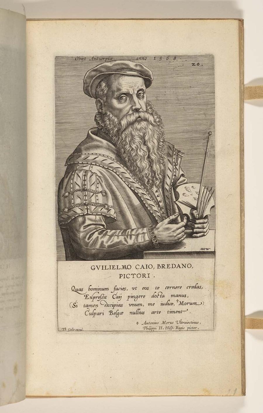 Guilielmo Caio, Bredano, Pictori (Willem Key)
