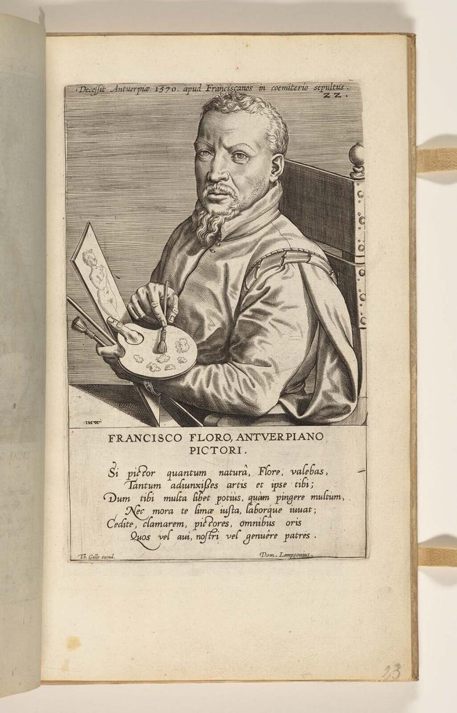 Francisco Floro, Anwerpiano Pictori (Frans Floris)