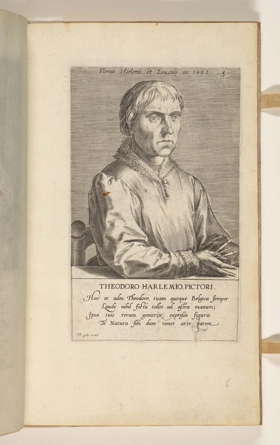 Theodoro Harlemio, Pictori (Portret van Dirk Bouts)