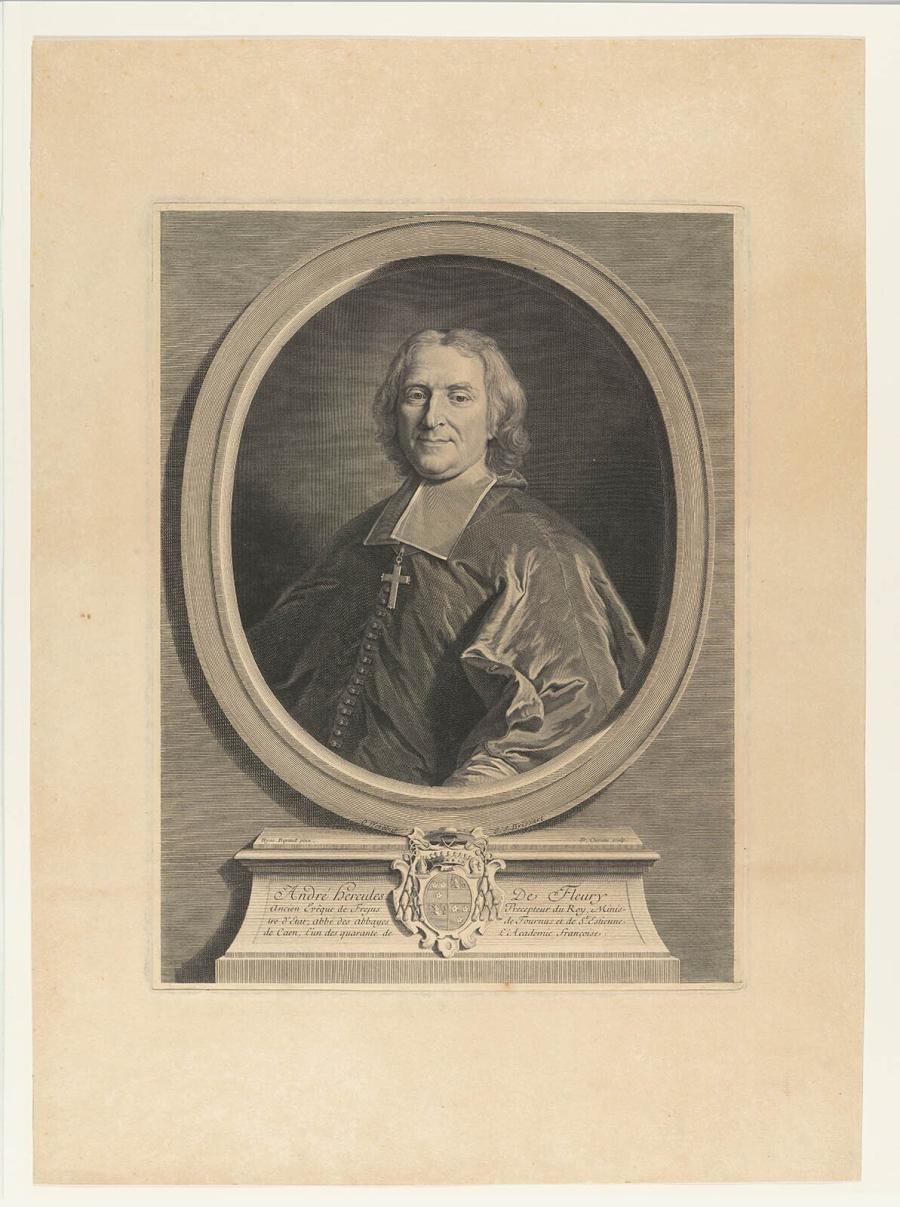 Portrait of André Hercules de Fleury
