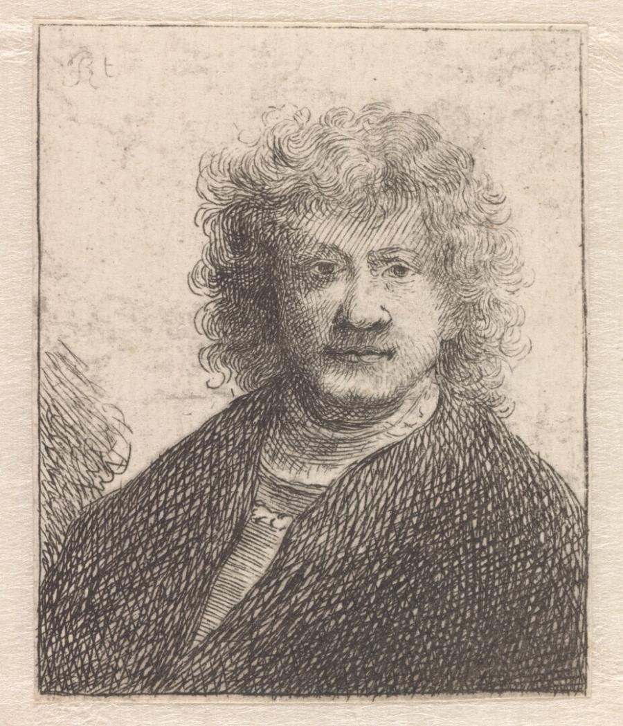 Self-portrait with a broad nose