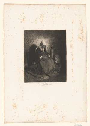 spinster-and-her-child