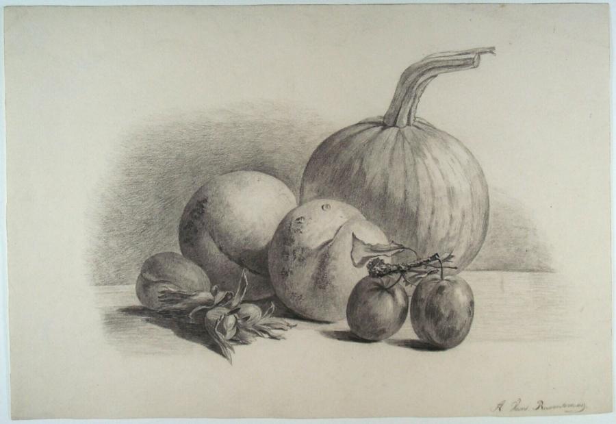 Stilleven met fruit