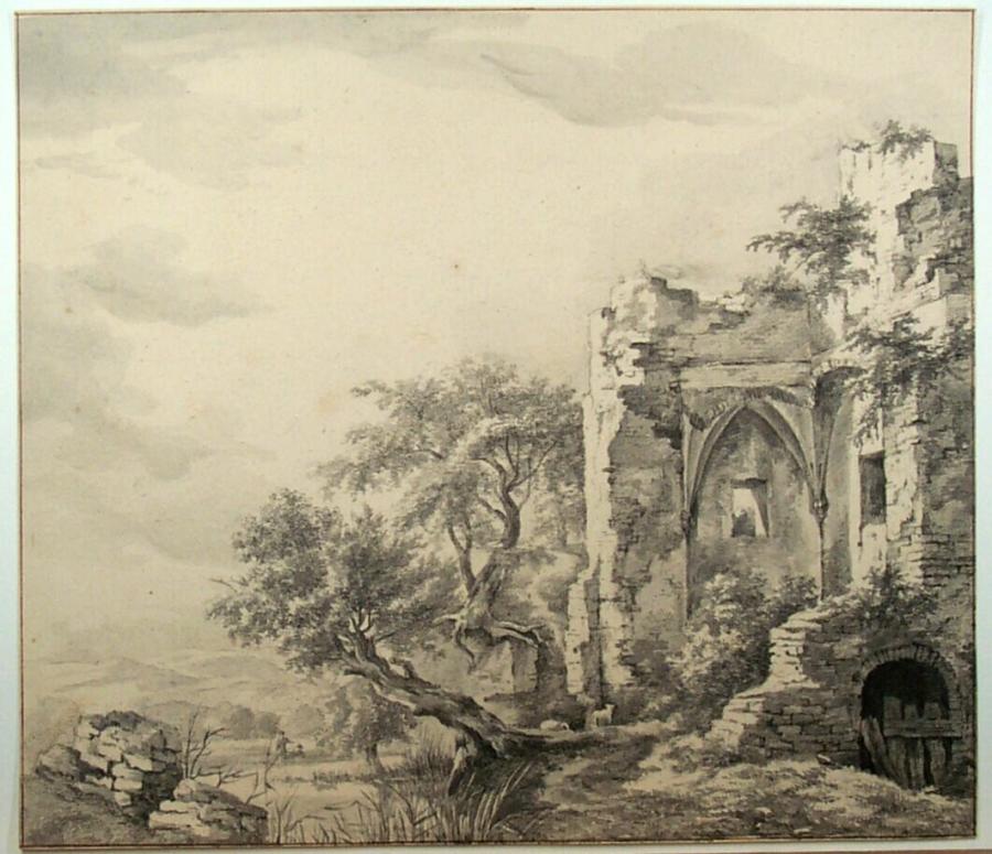 Ruins in Landscape